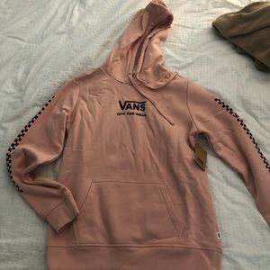 Vans blush pink hoodie